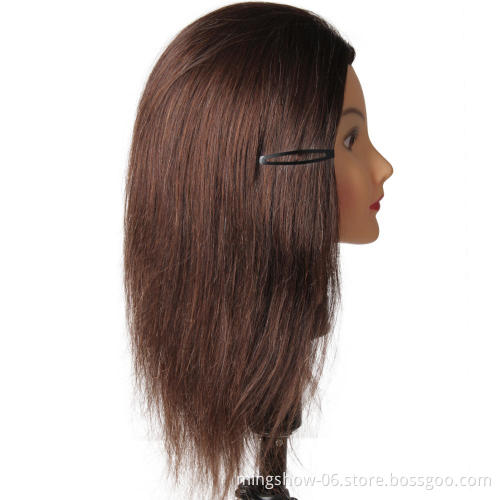 100% human hair mannequin head black mannequin head female